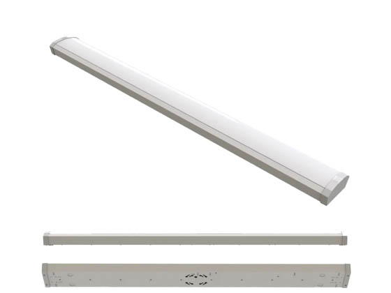 Bulbrite 773502 LED46WRAP/4FT/930/J/WH/D Dimmable 46 Watt 4 Foot LED Wrap Fixture, 3000K