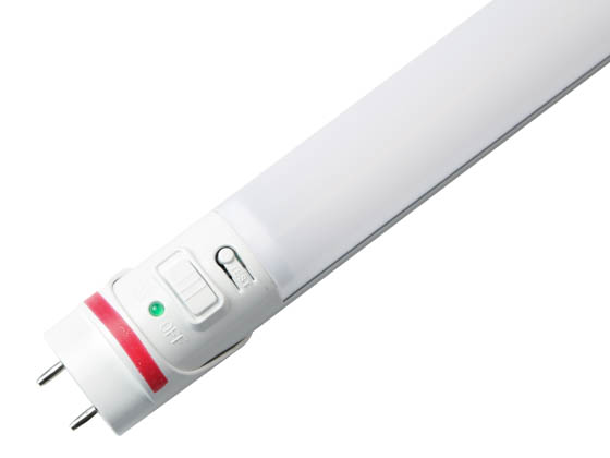 Aleddra LED Lighting LLT-4-EM-T8-G4PRO-15W-3CCT Aleddra 15W 48" Emergency T8 LED Bulb With Selectable Color Temperature, Battery Backup, Ballast Bypass