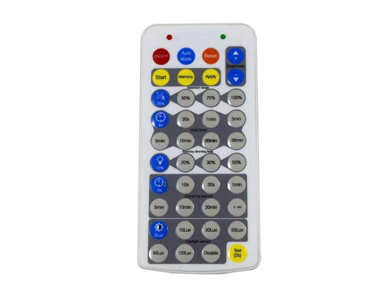 LEDVANCE 60105 HIBAY2A/REMOTE Sylvania LEDvance Remote Control for the Performance Class LED Flat Panels