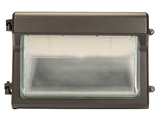 Keystone KT-WPLED80PS-M4-8CSB-VDIM XFiT Slim LED Wall Pack Wattage (55/70/80W) and Color Selectable With Photocell 10-Year Warranty