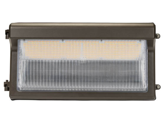 Keystone KT-WPLED120PS-L4-8CSB-VDIM XFiT Slim LED Wall Pack Wattage (80/100/120W) and Color Selectable With Photocell 10-Year Warranty