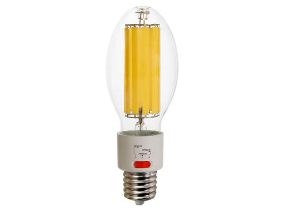 Eiko 16332 HIDF-PS45-850-U-EX39 30/38/45 Watt Power Selectable ED28 LED HID Replacement Filament Lamp, 5000K, Mogul Base, 120-277 Volt