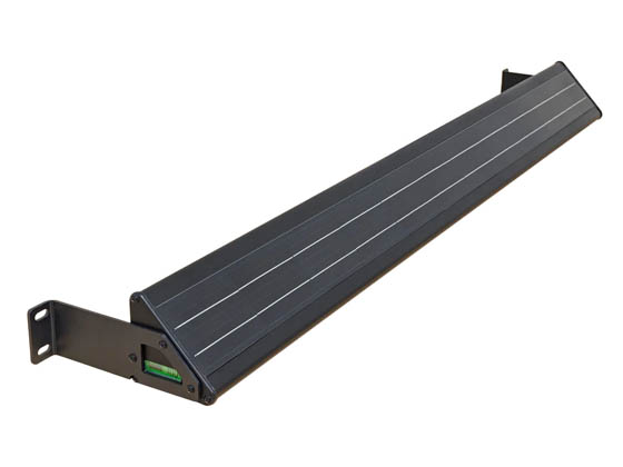 LED Living Technology LLTVSB-20CS-BC Solar 4FT Off-Grid LED Sign Light - 20W, 2000LM, IP65, IK08, 4000K/5000K - Led Living Technology