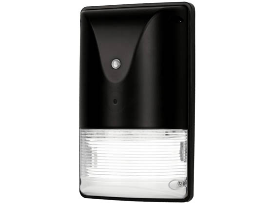 MaxLite 114332 SECM30U-WCSLPCTA Slim Profile LED Wall Pack Fixture 15/20/30W and 3000/4000/5000K With Photocell Black Finish