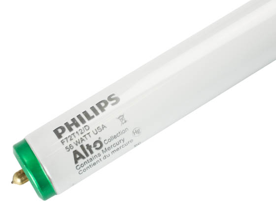 Philips Lighting 369850 F72T12/D/ALTO Philips 56W 72in T12 SinglePin Daylight White Fluorescent Tube