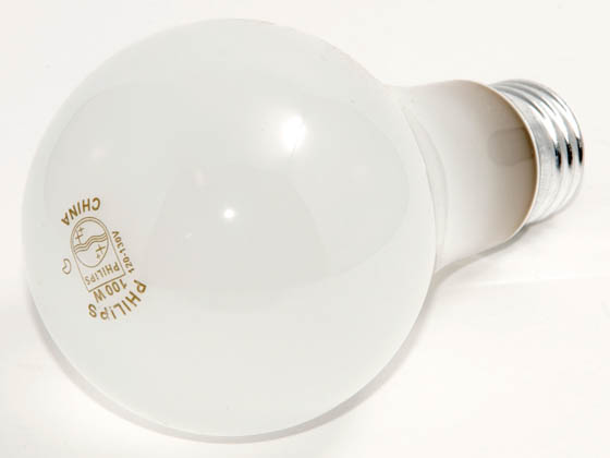 Philips Lighting 281717 100A21 (120-130V) Discontinued Philips 100 Watt, 120-130 Volt A21 Frosted Bulb
