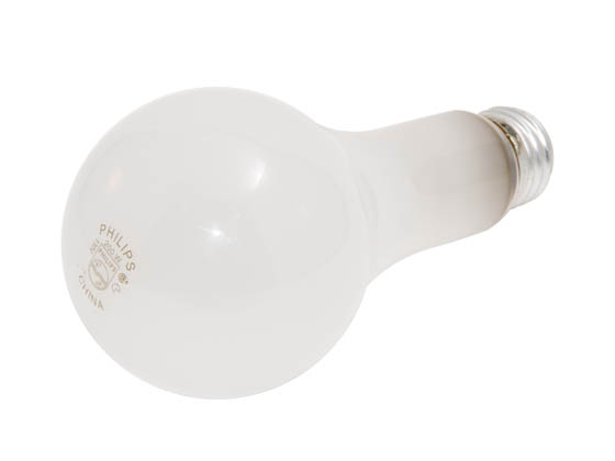 Philips Lighting 362913 200A (130V) Philips 200W 130V A23 Frosted Bulb, E26 Base