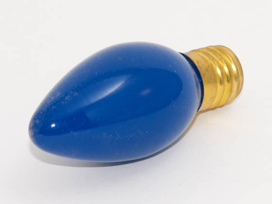 Value Brand LBD101 7C9N CB (120V) 7 Watt, 120 Volt C9 Blue Indicator Bulb