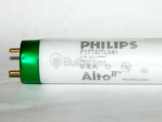 Philips Lighting 367938 F17T8/TL841/ALTO Philips 17 Watt, 24 Inch T8 Cool White Fluorescent Bulb
