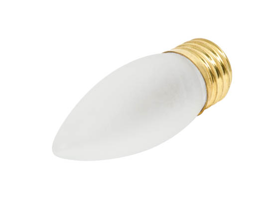 Bulbrite 406025 25ETF (130V) 25W 130V Frosted Blunt Tip Decorative Bulb, E26 Base