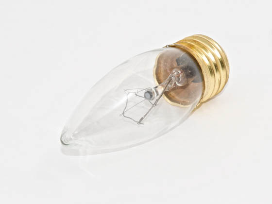 Bulbrite 405060 60ETC (130V) 60 Watt, 130 Volt Clear Blunt Tip Decorative Bulb
