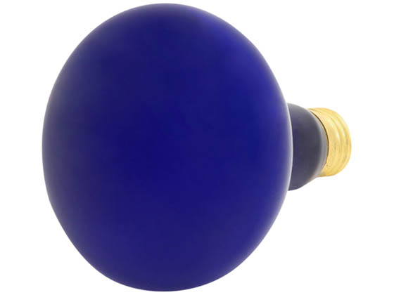 Westinghouse A04668 75R30/B/FL (130V, Blue) 75W 130V BR30 Blue Reflector Bulb, E26 Base