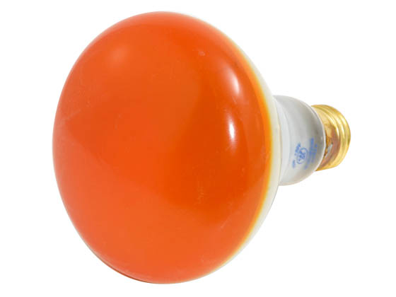 Westinghouse A04667 75R30/A/FL (130V, Amber) 75W 130V BR30 Amber Reflector Bulb, E26 Base