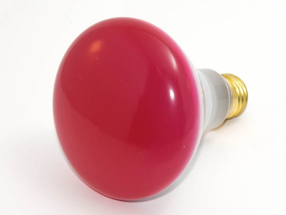 Westinghouse A04672 75R30/R/FL (130V, Red) 75 Watt, 130 Volt BR30 Red Reflector Bulb