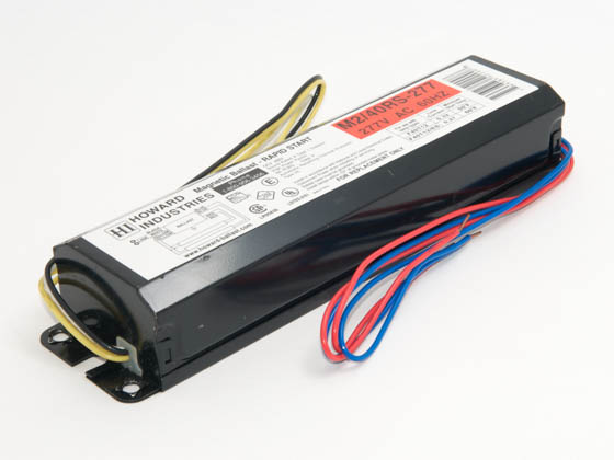 Howard Industries, Inc. M2/40RS-277 M2/40RS-277 Discontinued 277 Volt Two Lamp F40T12 Magnetic Ballast