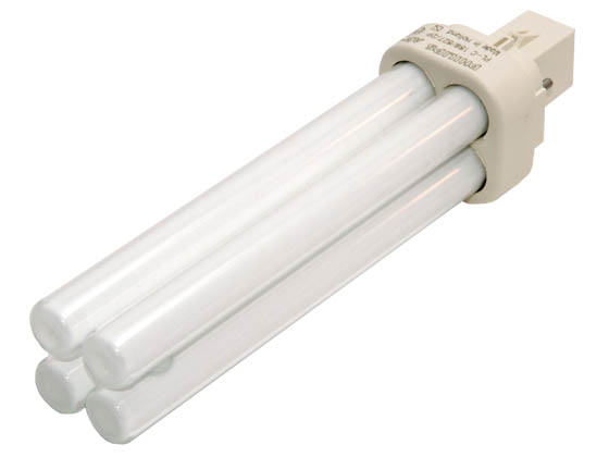 Philips Lighting 383166 PL-C 18W/827/ALTO (2-Pin) Philips 18W 2 Pin G24d2 Warm White Double Twin Tube CFL Bulb