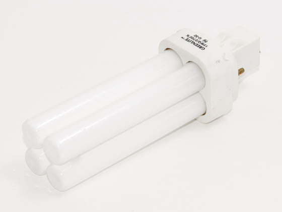 Greenlite Corp. G141002 13W/Q/2P/27K 13 Watt 2-Pin Very Warm White Quad/Double Twin Tube CFL Bulb