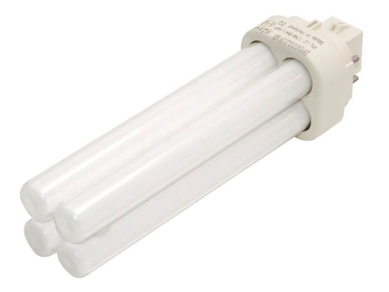 Philips Lighting 383281 PL-C 13W/841/4P/ALTO (4 Pin) Philips 13W 4 Pin G24q1 Cool White Double Twin Tube CFL Bulb