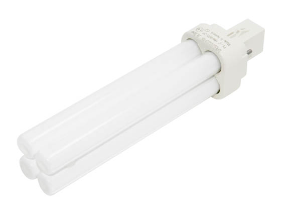 Philips Lighting 383182 PL-C 18W/835/ALTO (2 Pin) Philips 18W 2 Pin G24d2 Neutral White Double Twin Tube CFL Bulb