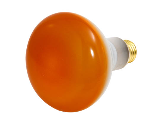 Bulbrite 242075 75BR30A (Amber) 75W 120V BR30 Amber Reflector E26 Base