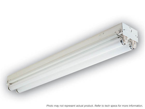 Simkar SMK5913700 CHX248HO-120V 4' Striplight Fixture for Two Fluorescent F48T12HO Bulbs