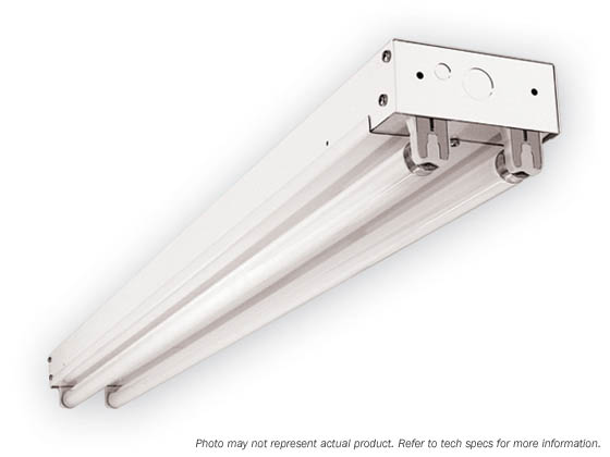Simkar SMKCHX296B11UNV CHX296-B11-UNV 8' Striplight Fixture For Two F96T8 Lamps