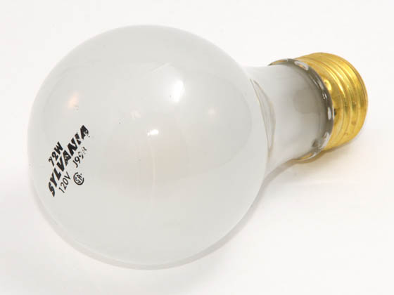 Bulbrite 615072 72A/CAP 72 Watt, 120 Volt MB19 Frosted Post Lamp Bulb