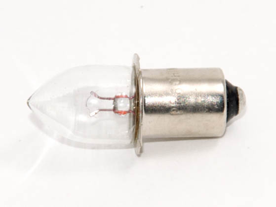 CEC Industries CPR6 PR6 CEC 0.74 Watt, 2.74 Volt, 0.3 Amp B-3 1/2 Flashlight Bulb