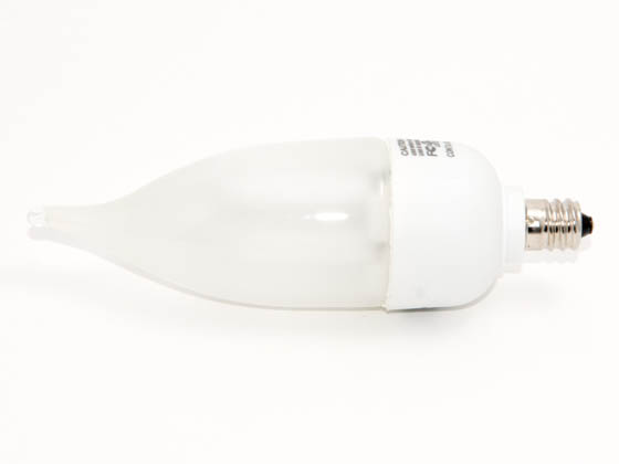 MaxLite M20540 SKC5C (Candelabra Base) 25 Watt Incandescent Equivalent, 5 Watt, Flame Tip Warm White Style Compact Fluorescent Candelabra Base Bulb