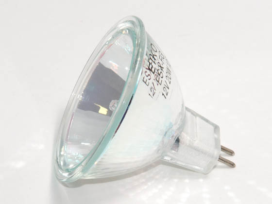 Eiko W-ESX-FG ESX-FG (12V, 3000 Hrs) 20W 12V MR16 Narrow Spot ESX Bulb with Front Glass