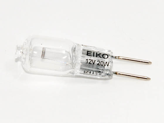 Eiko W-JC12V20WH20 JC12V20WH20 20W 12V Halogen General Use Capsule Bulb
