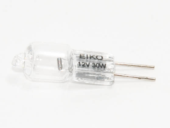 Eiko W-JC12V30W JC12V30W 30W 12V Halogen T4 VIDEO Grade Capsule Bulb