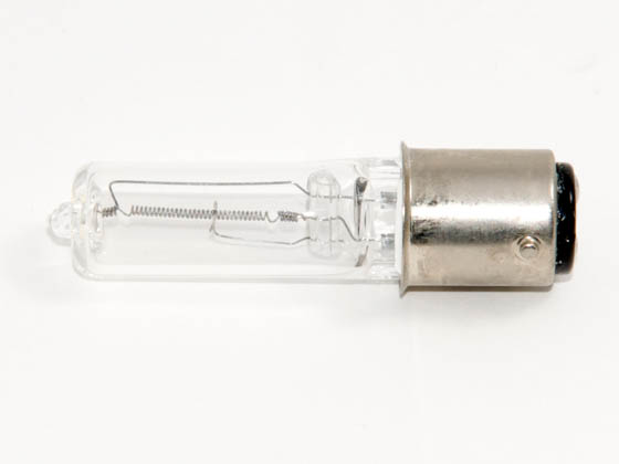 Eiko W-Q100CL/DC/2V-120V Q100CL/DC/2V-120V 100 Watt, 120 Volt T4 Clear Halogen DC Bayonet ESR Bulb