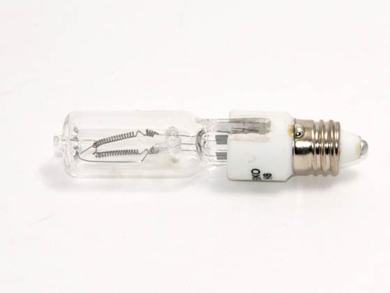 Eiko W-Q100CL/MC/2V-130V Q100CL/MC/2V-130V 100 Watt, 130 Volt T4 Clear Halogen Mini Can Bulb