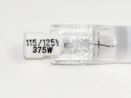 Eiko W-17004 17004 375 Watt, 115-125 Volt Frosted T3 Halogen Double Ended Heat Lamp