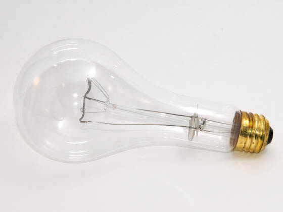 Bulbrite B101300 300PS25CL (130V, Clear) 300 Watt, 130 Volt PS25 Clear Bulb