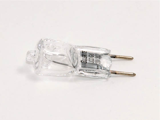 Bulbrite B655021 Q20GY8/120 (GY8 Base) 20W 120V T4 Clear Halogen 8mm Bipin Bulb