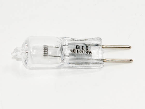 Bulbrite B651036 Q35GY6/24 35W 24V T4 Clear Halogen 6.35mm Bipin Bulb