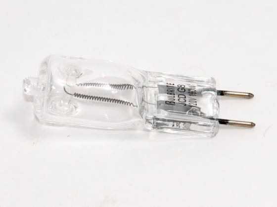 Bulbrite B655100 Q100GY8/120 (GY8 Base) 100W 120V T4 Clear Halogen 8mm Bipin Bulb