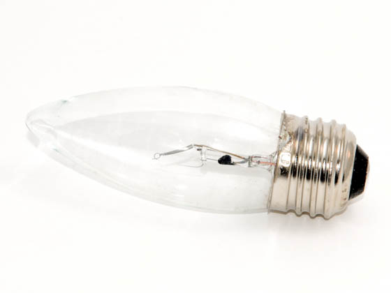 Bulbrite B460540 KR40ETC/32 40W 120V Clear Krypton Blunt Tip Decorative Bulb, E26 Base