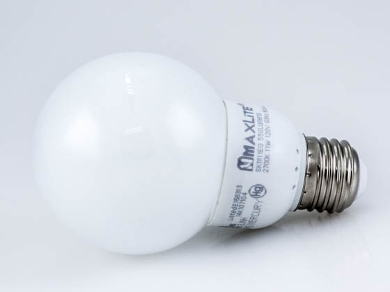 MaxLite M08011 SKM11EGWW Maxlite 11W Warm White Mini-Globe CFL Bulb