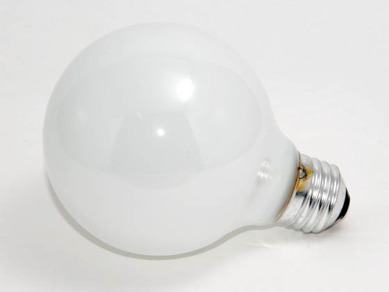 Philips Lighting 167486 25G25/W  (120V) Philips 25W 120V G25 White Globe Bulb, E26 Base
