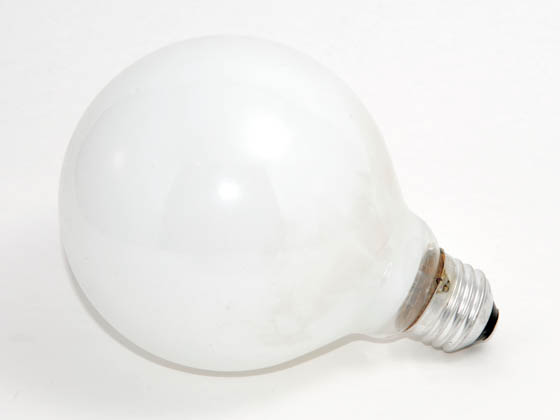 Philips Lighting 168492 60G30/W/LL (DISC - SEE 420851) Philips 60 Watt, 120 Volt G30 White Long Life Globe Bulb