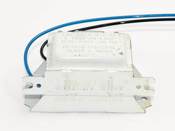 Advance Transformer LC49CTP LC49CTP (120V) Philips Advance Magnetic Ballast 120V for (1) 4 to 9W Plug-in CFL or T5