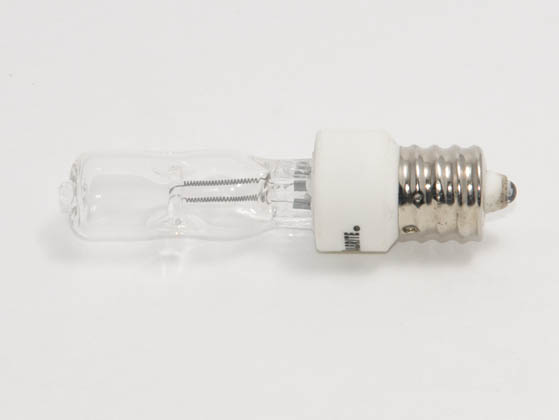 Bulbrite B611100 Q100CL/E14 100 Watt, 120 Volt T4 Clear Halogen E14 European Base Bulb