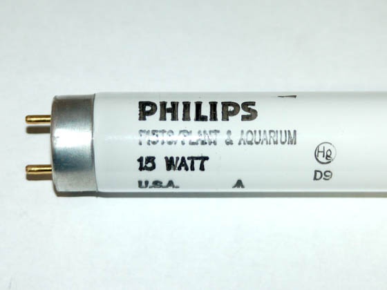 Philips Lighting 392266 F15T8/PLANT/18 Philips 15 Watt, 18 Inch T8 Plant Grow Fluorescent Bulb