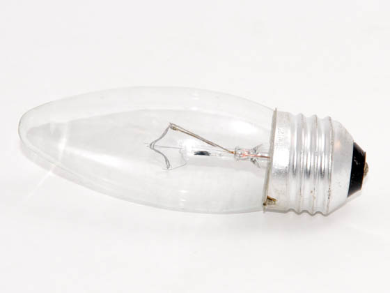Philips Lighting 168294 BC-60B13/CL/LL (DISCONTINUED) Philips 60 Watt, 120 Volt Clear Blunt Tip Long Life Decorative Bulb