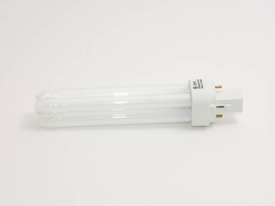GE GE35252 F26DBXT4/SPX41 (DISC USE 97609) 26 Watt, 2-Pin Cool White Double Twin Tube CFL Bulb