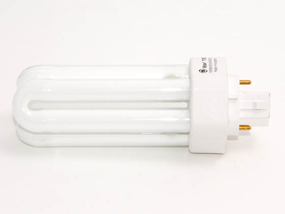 GE GE34406 F26TBX/SPX35/A/4 (4-Pin) 26 Watt, 4-Pin Neutral White Triple Twin Tube CFL Bulb