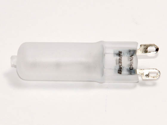Bulbrite B654140 Q40G9FR (120V) 40W 120V T4 Frosted Halogen 9mm Bipin Bulb